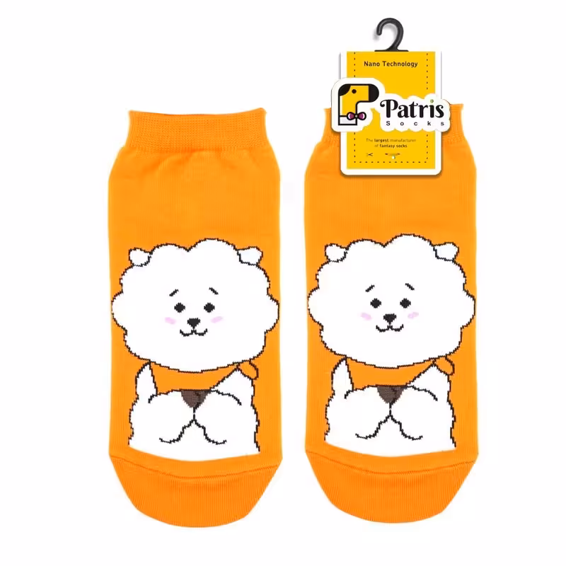 جوراب مچی نانو طرح آرجی نارنجی پاتریس