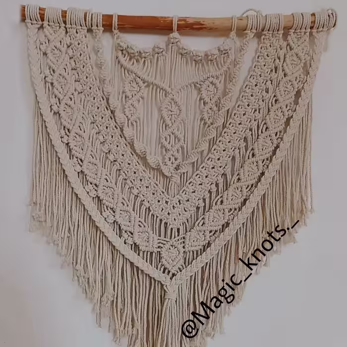 دیوارکوب مدل تازه مکرومه