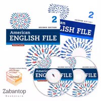 کتاب امریکن انگلیش فایل American English File 2 2nd