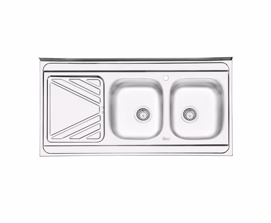 سینک نیمه فانتزی روکار ایلیا استیل مدل 3028