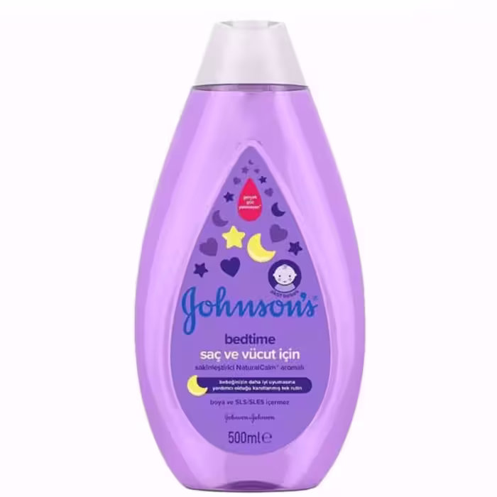 شامپو سر و بدن کودک جانسون Johnson مدل bed time حجم 500 میلی لیتر