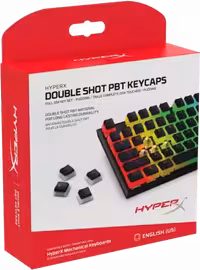 مجموعه 104 عددی کلیدهای کیبورد مکانیکی HYPERX مدل DOUBLE SHOT PBT