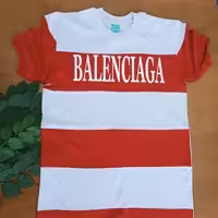تیشرت مردانه یقه گرد دو رنگ BALENCIAGA(عرض سینه47 ،قد72)
