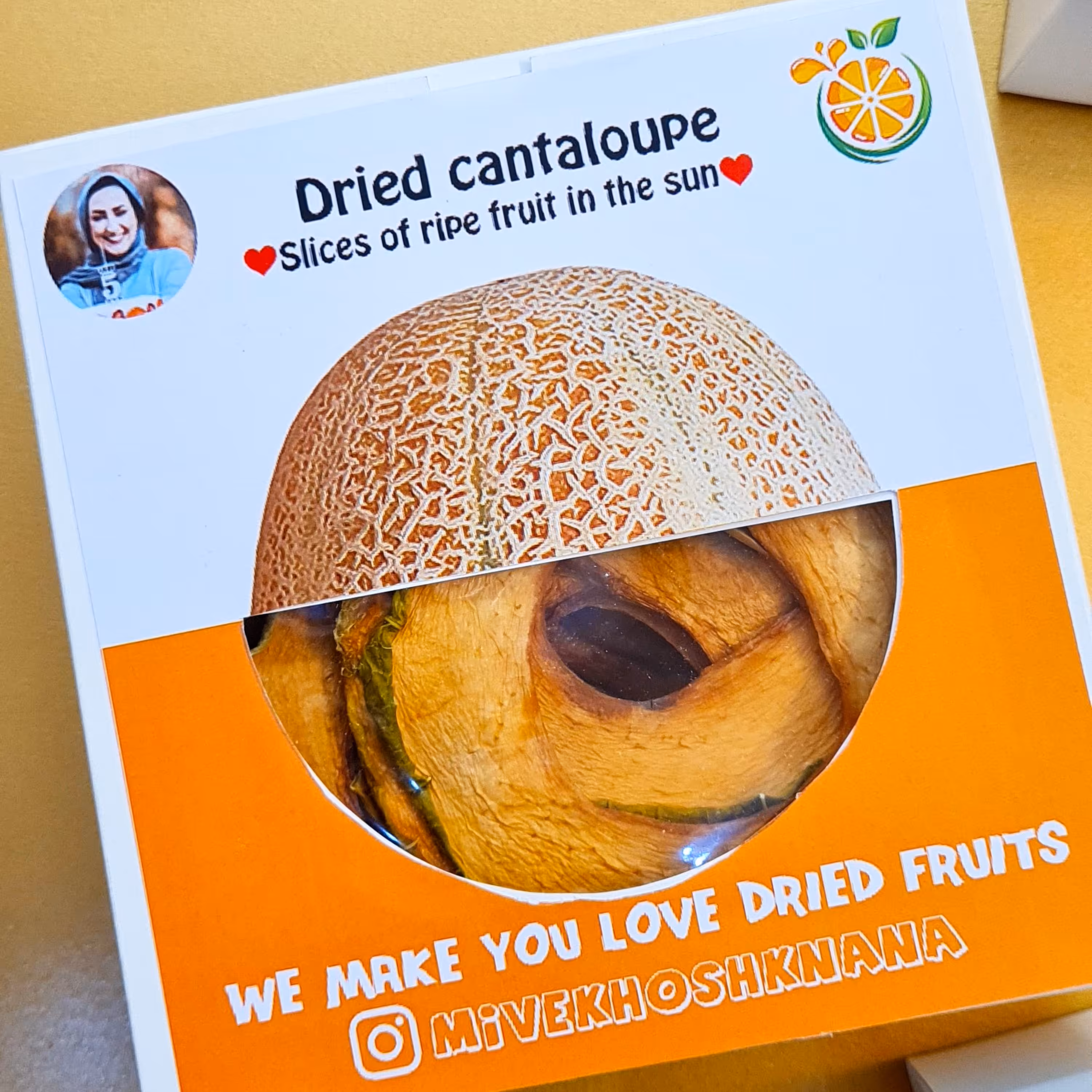 میوه خشک طالبی 50 گرمی نانا