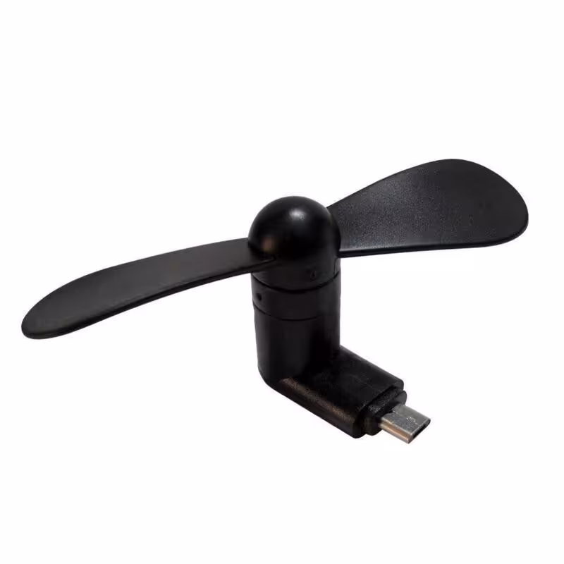 پنکه همراه مدل Micro USB نارنجی