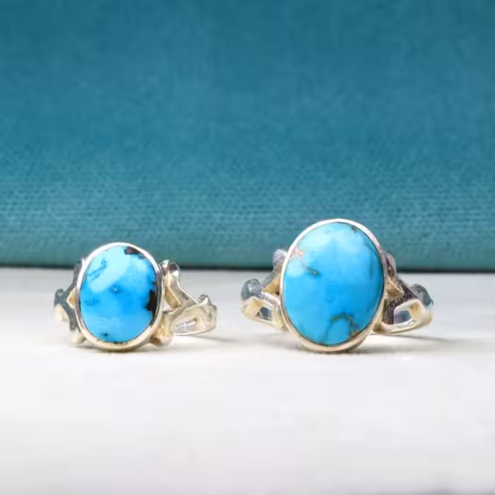 انگشتر ست فیروزه نیشابور اصل
حرز دار و تربت
رکاب دست ساز
اثر استاد جدید السلام
