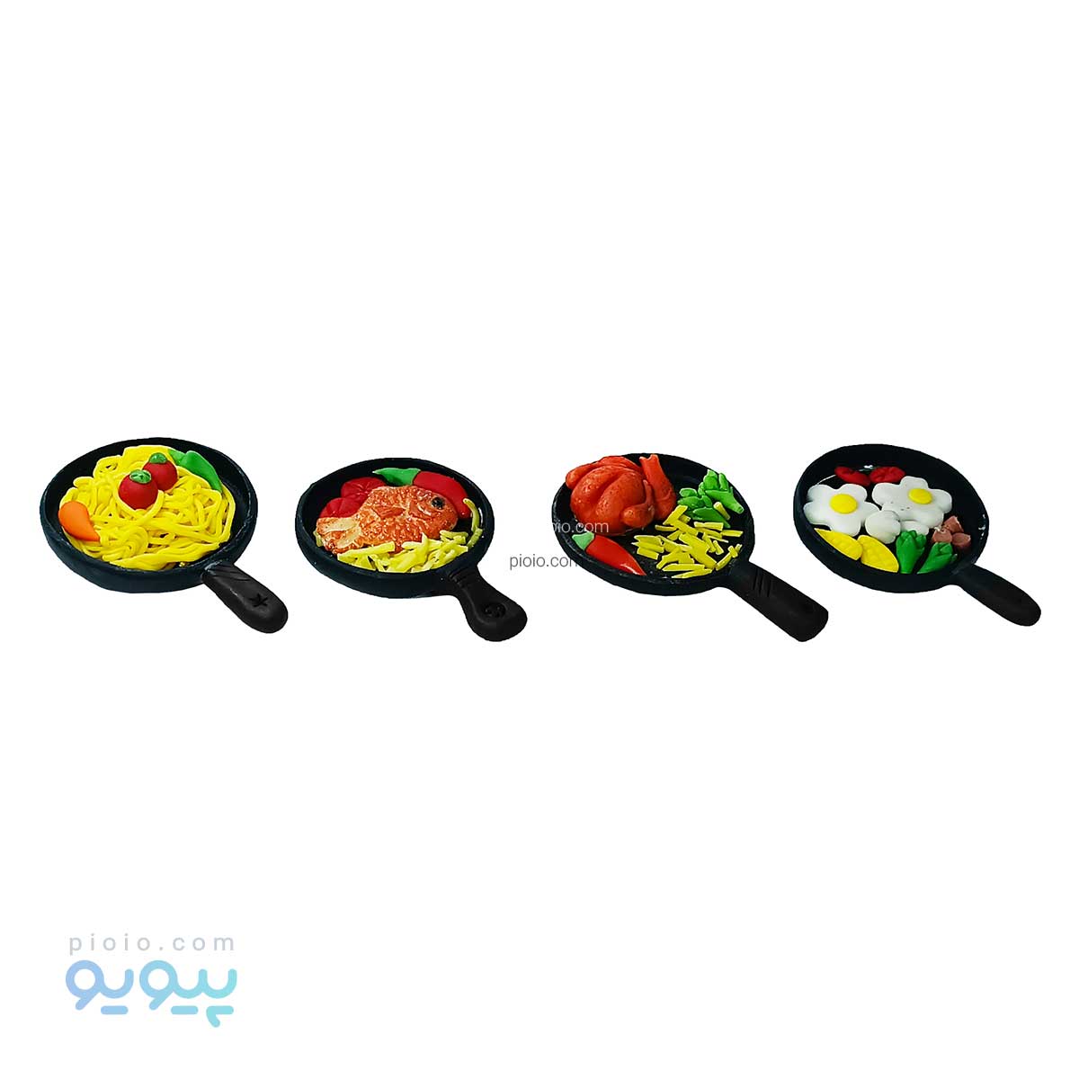 پک 4 عددی رو یخچالی پلیمری غذا