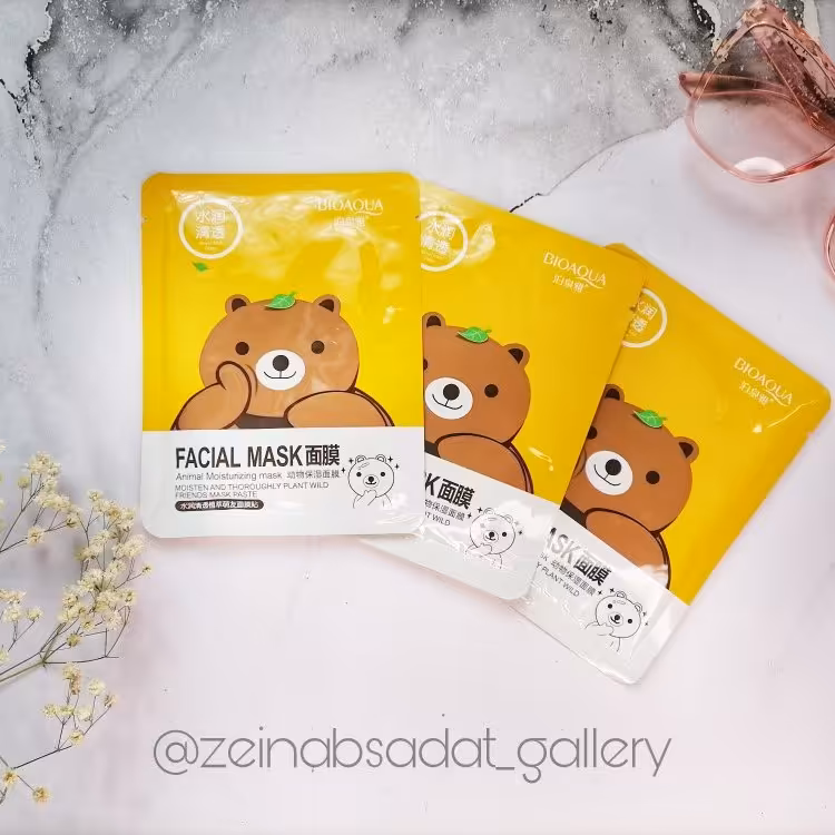 ماسک صورت ورقه ای چای سبز 