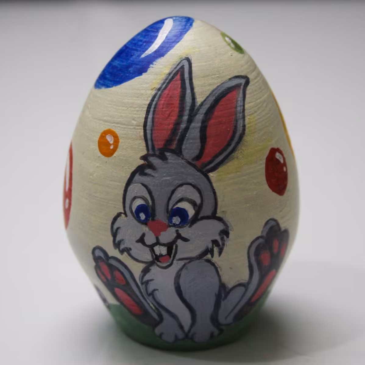 تخم مرغ رنگی هفت سین طرح خرگوش