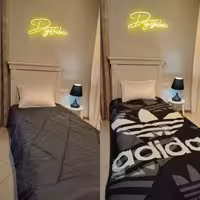 لحاف یک نفره طرح ادیداس