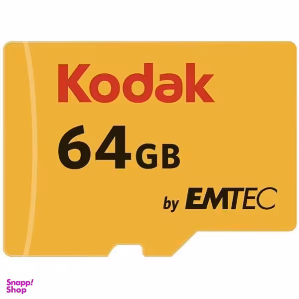 کارت حافظه MicroSDXC امتک کداک (Kodak) کلاس 10 استاندارد UHS-I U1 سرعت 85MBps 580X به همراه آداپتور SD ظرفیت 64 گیگابایت