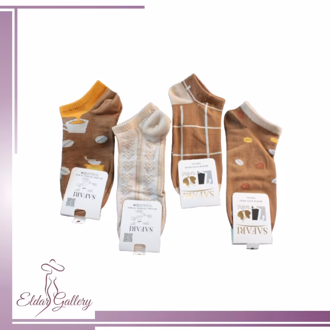 جوراب مچی طرح کافی 