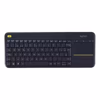 کیبورد لاجیتک بی سیم مدل Logitech K400 Plus Wireless Keyboard