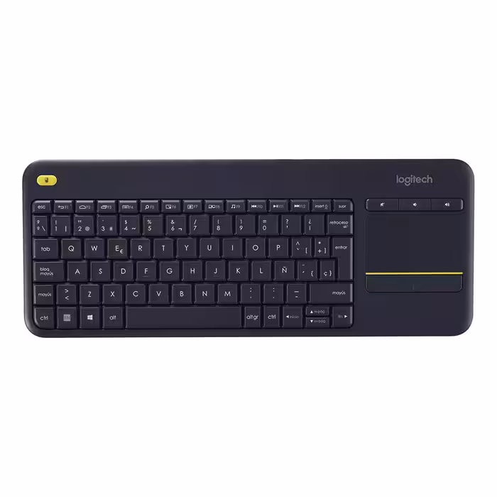 کیبورد لاجیتک بی سیم مدل Logitech K400 Plus Wireless Keyboard
