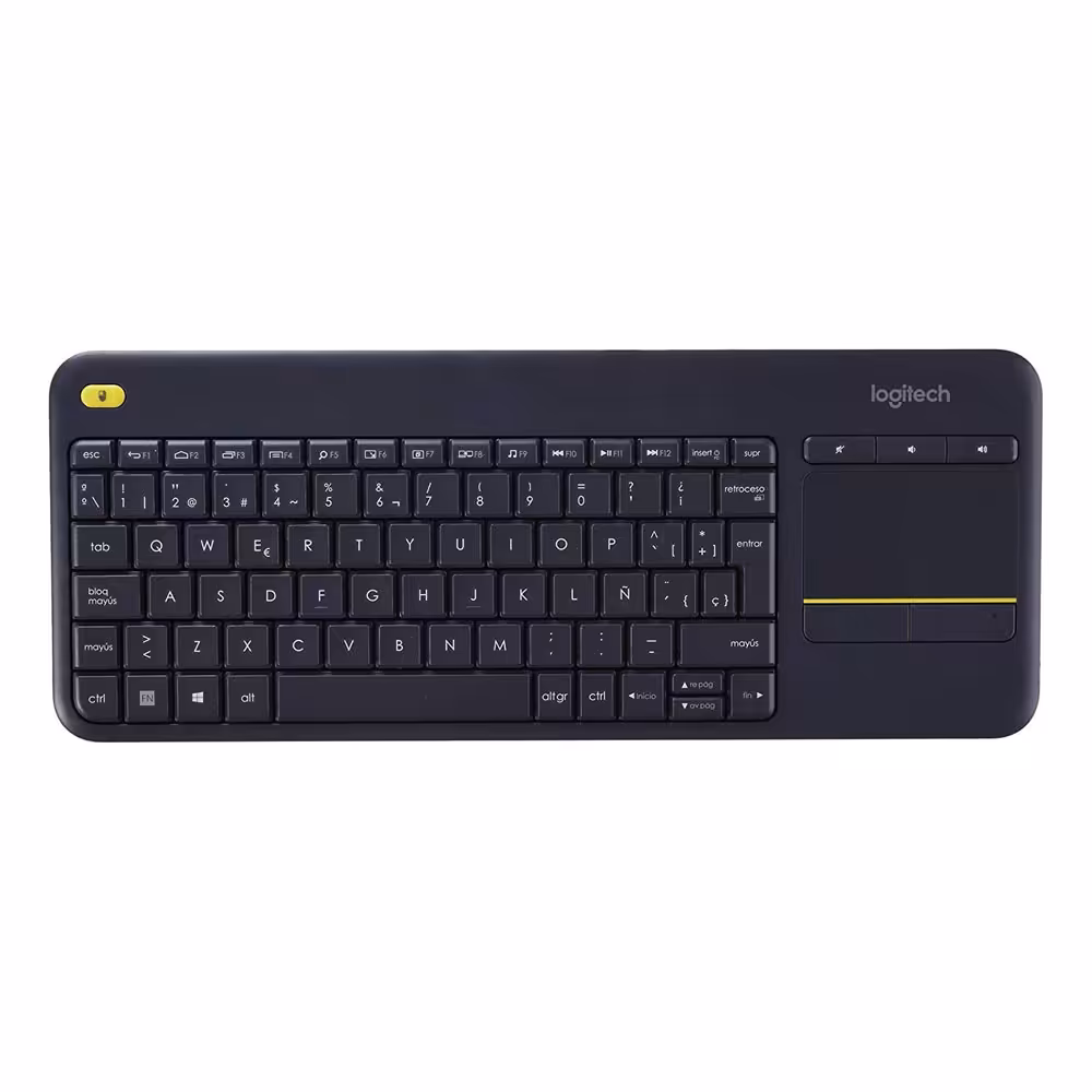 کیبورد لاجیتک بی سیم مدل Logitech K400 Plus Wireless Keyboard