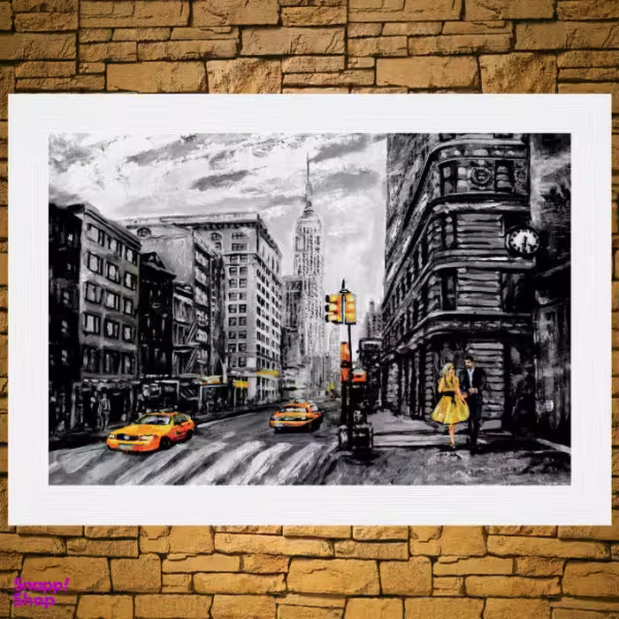 تابلو مدل P2-10119 سایز 30x40 سانتی متر