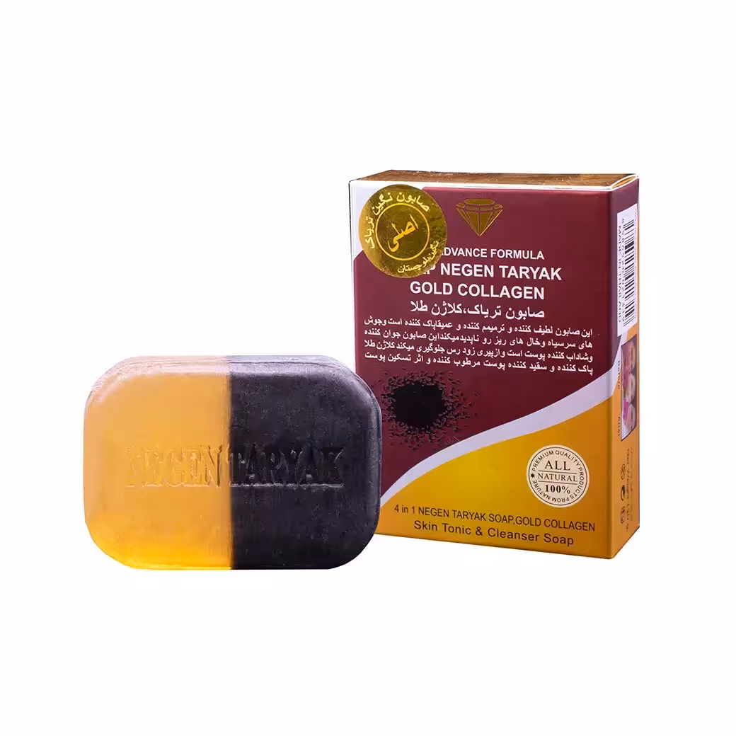 صابون کلاژن طلا  و گیاهی 