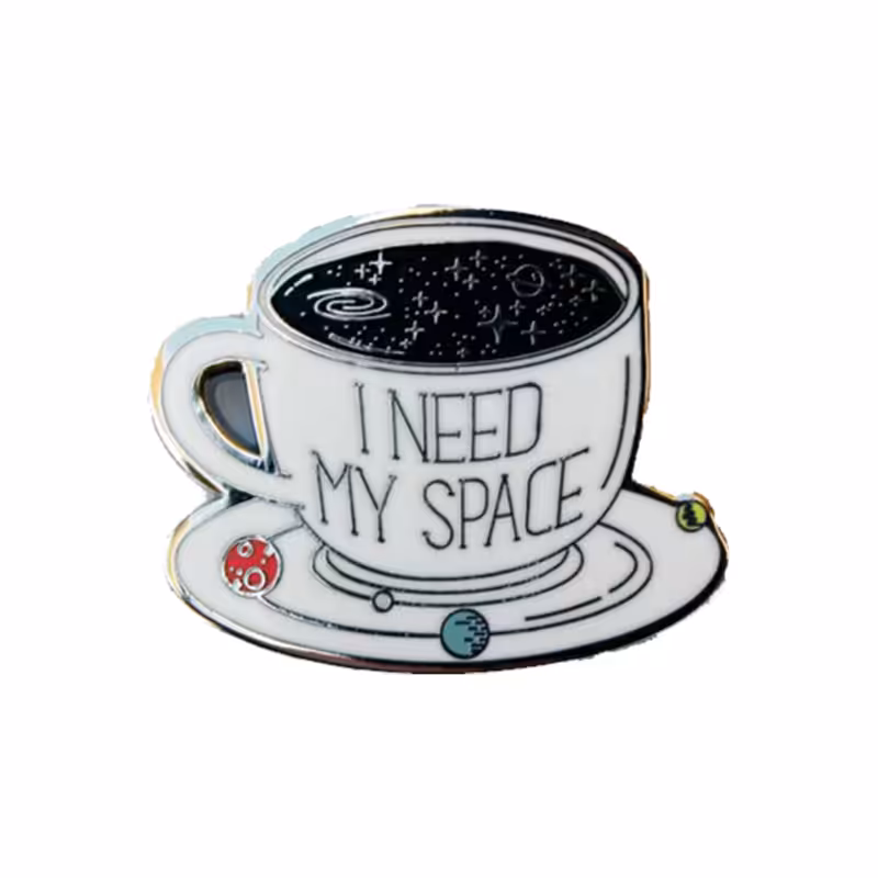 استیکر تزئینی موبایل طرح فنجون کد 2133