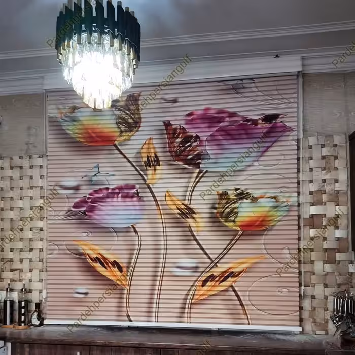 پرده زبرا و دومکانیزم چاپی 3344