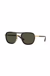 عینک آفتابی طلایی مردانه و زنانه یونیسکس Po s 2484s 114331 52 Persol