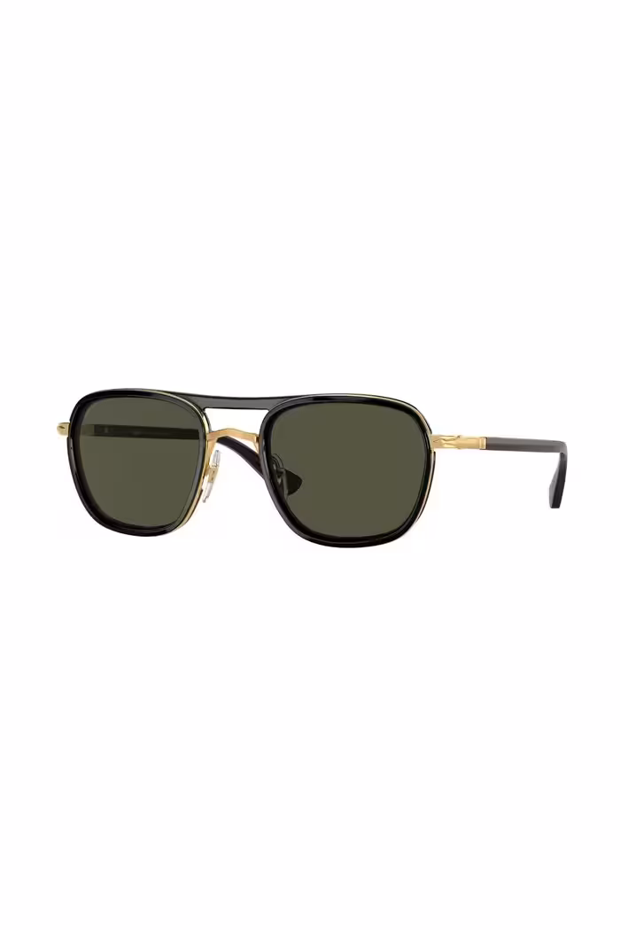 عینک آفتابی طلایی مردانه و زنانه یونیسکس Po s 2484s 114331 52 Persol