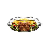 تابه پیرکس دو طرفه بیضی بورجام کد 59032