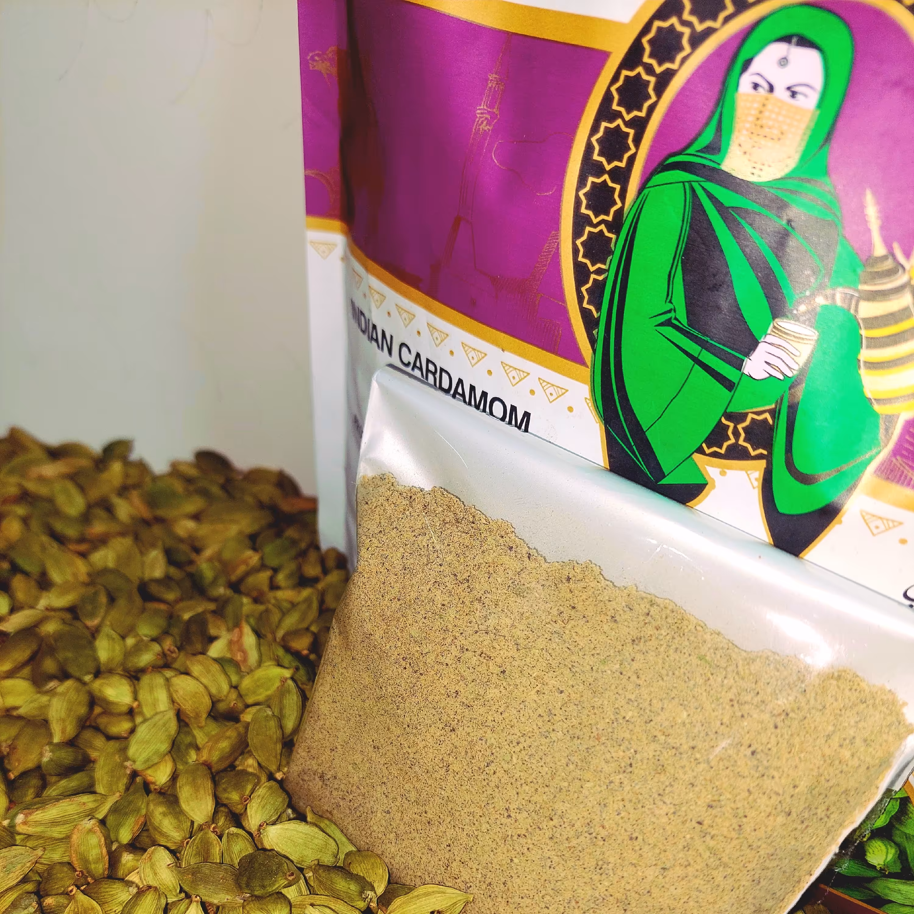 40 گرم پودر هل 100 درصد خالص و اعلا