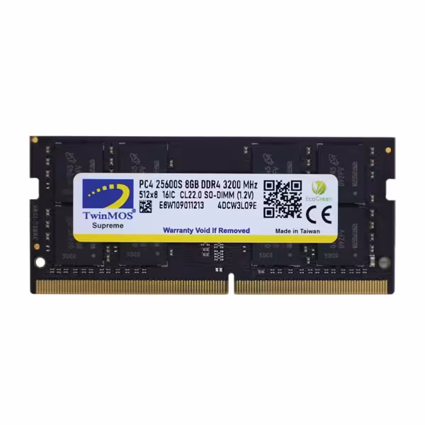 حافظه رم لپ تاپ توین موس مدل 8GB DDR4 3200Mhz