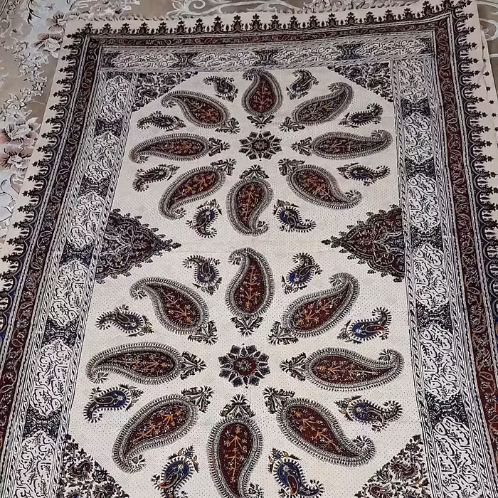 سفره 2متری قلمکاری کتیبه دار