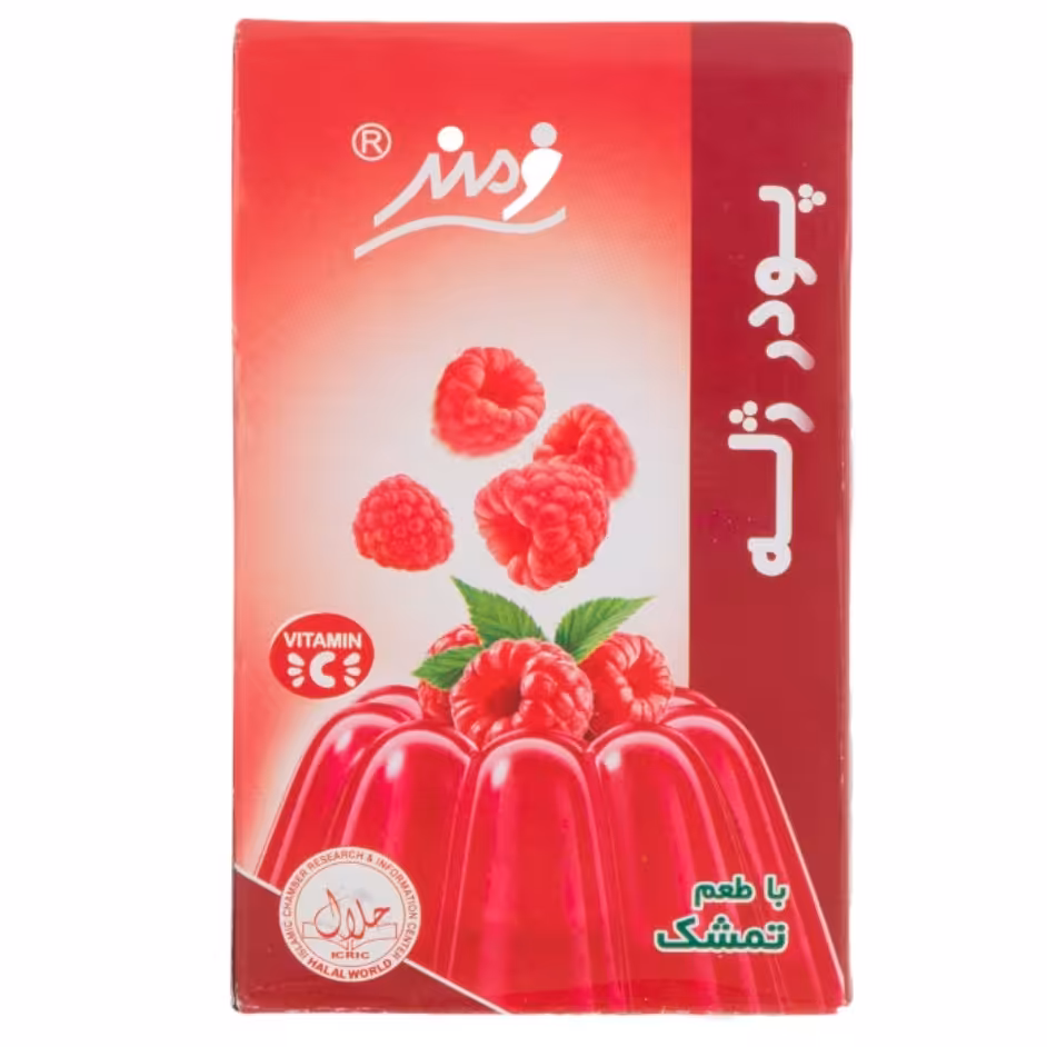پودر ژله تمشک فرمند 100 گرمی