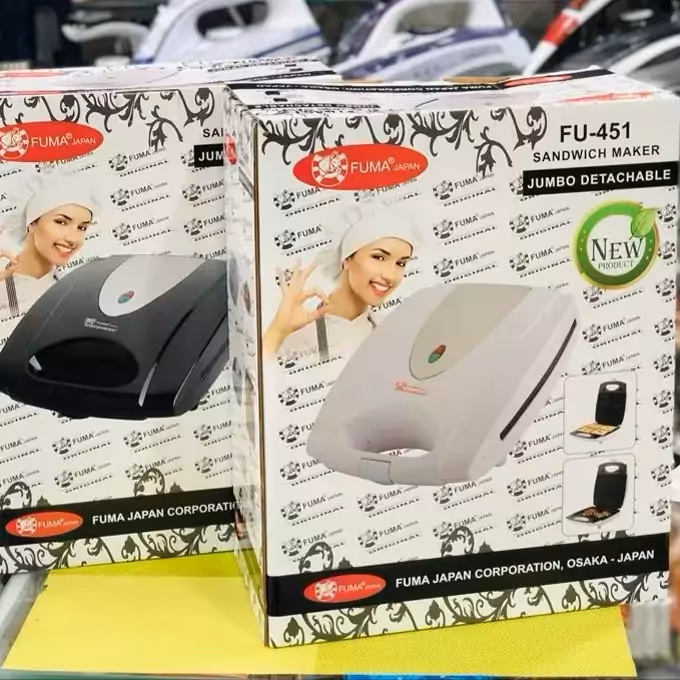 اسنک ساز ساندویچ ساز  فوما 451 دوکاره