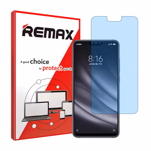 گلس شیائومی Mi 8 Lite مدل هیدروژلی آنتی بلو برند ریمکس کد S