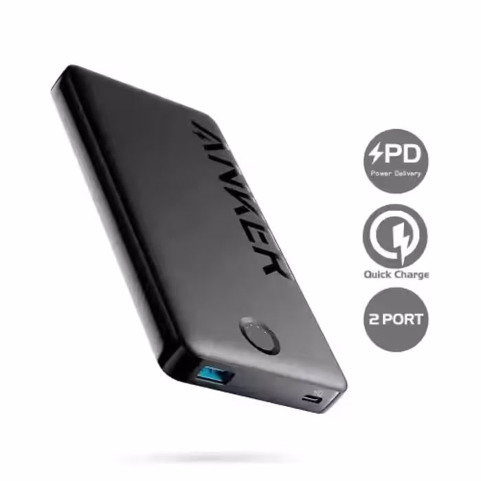 پاوربانک انکر مدل A1334H11 ظرفیت 10000 میلی آمپر