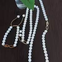 ست دستبند و گردنبند بینهایت