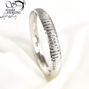 النگو نقره طرح طلا عیار925 کد50