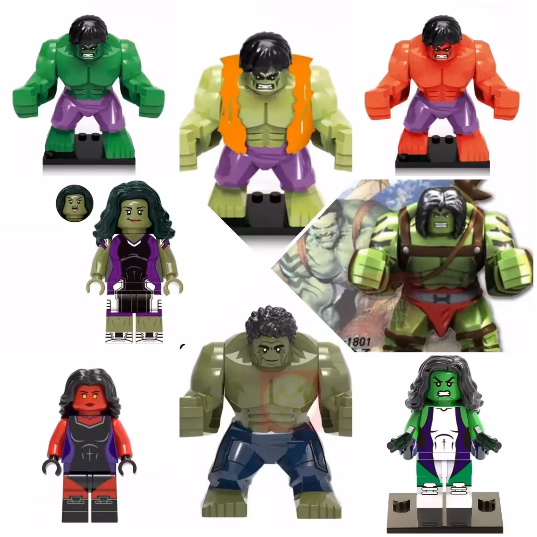 پک کامل هالک های لگویی هشت عددی