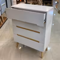 دراور چهارکشو ریلی فایل کشویی کمجا  دراور 4کشو لباس(لطفا قبل ثبت سفارش موجودی بگیرید)(هزینه ارسال بعهده خریدار میباشد)