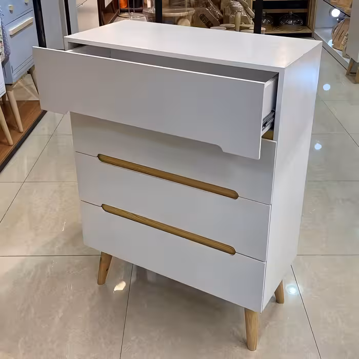 دراور چهارکشو ریلی فایل کشویی کمجا  دراور 4کشو لباس(لطفا قبل ثبت سفارش موجودی بگیرید)(هزینه ارسال بعهده خریدار میباشد)