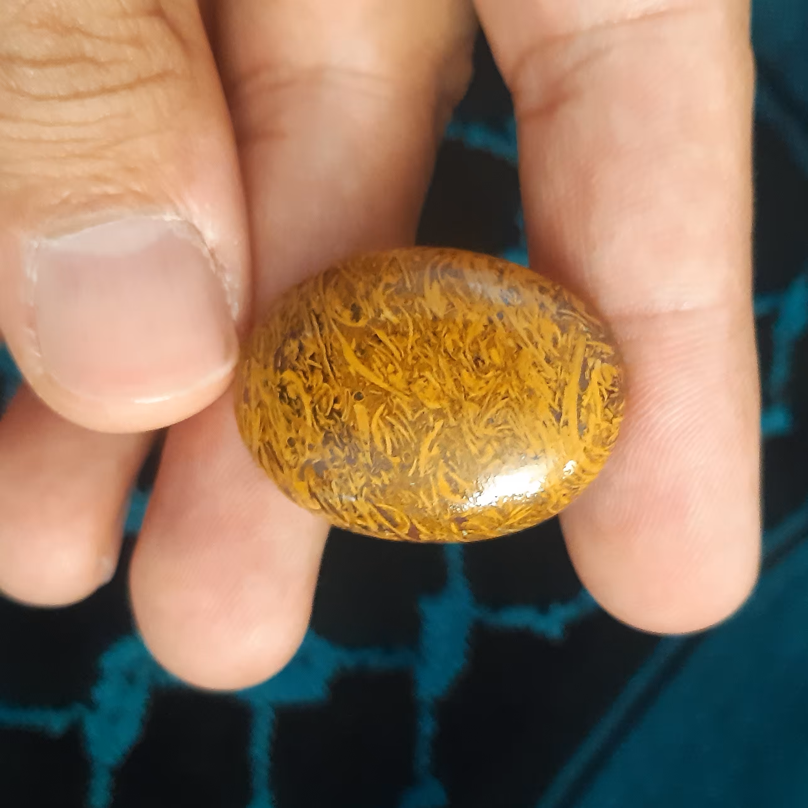 نگین جاسپر مریام درشت(جاسپر مریم)