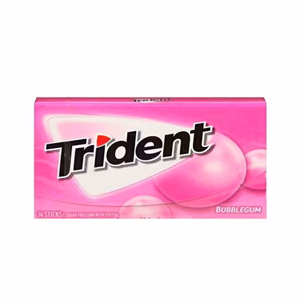 ادامس تریدنت trident بادکنکی لذت زندگی