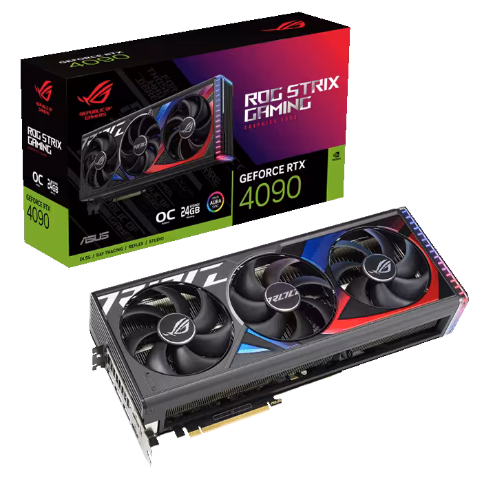 قیمت و خرید کارت کارت گرافیک ایسوس راگ مدل ROG Strix RTX 4090 OC Edition