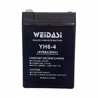 باتری یو پی اس 4 ولت 6 آمپر ساعت ویداسی مدل 4V6AH20HR