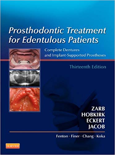 دانلود کتاب Prosthodontic Treatment For Edentulous Patient, 13th ed, 2013 - دانلود کتاب های دانشگاهی