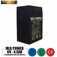 باتری شارژی 6 ولت 4.5 آمپر ام ال جی پاور (MLG POWER)