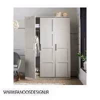 کمد لباس نئوکلاسیک با رنگ پلی اورتان سایز 150*200 کد 1144