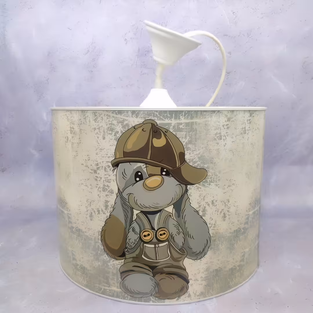 لوستر  کودک و نوجوان طرح خرگوش کلاهدار 