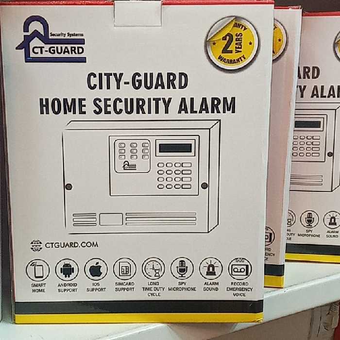 دزدگیر اماکن سیمکارتی سی تی گارد دارای دو ریموت و اپ موبایل مجهز به رله درب باز کن امکان نصب رله جدا جهت خاموش روشن لامپ