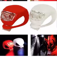 چراغ ژله ای دو طرفه دوچرخه مدل  B بسته 2 عددی کد 1271 (راشا بایک)