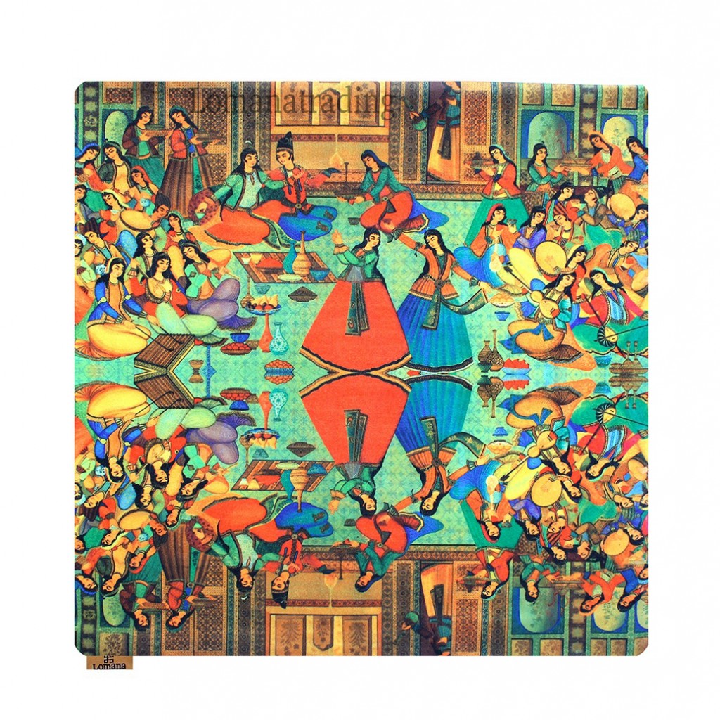 روميزی عسلی قاجار