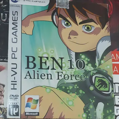 خرید بازی کامپیوتری بن تن 10 گیم Ben 10 : Alien Force مخصوص برای کامپیوتر PC دی وی دی سی دی